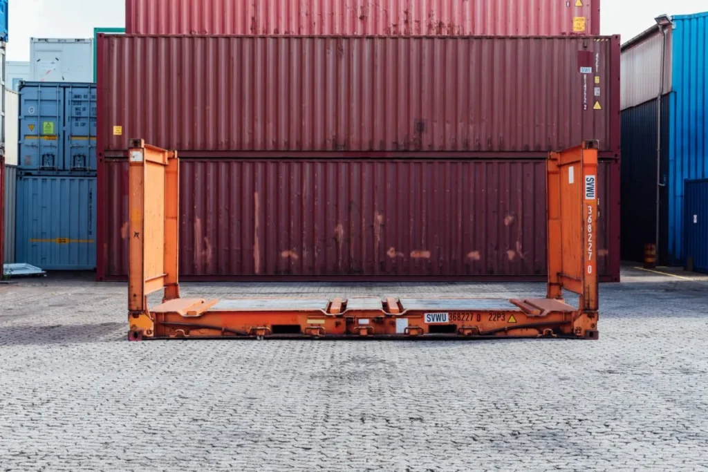 20ft Used Flat Rack Container