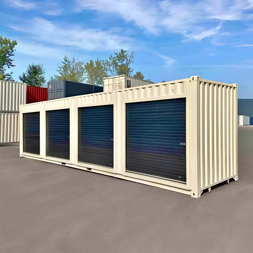40ft New Roll-Up Door Shipping Container