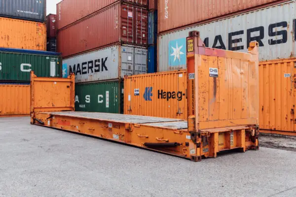 40ft Used Flat Rack Container
