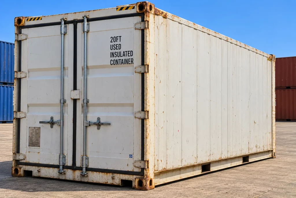 20ft Used Insulated Shipping Container