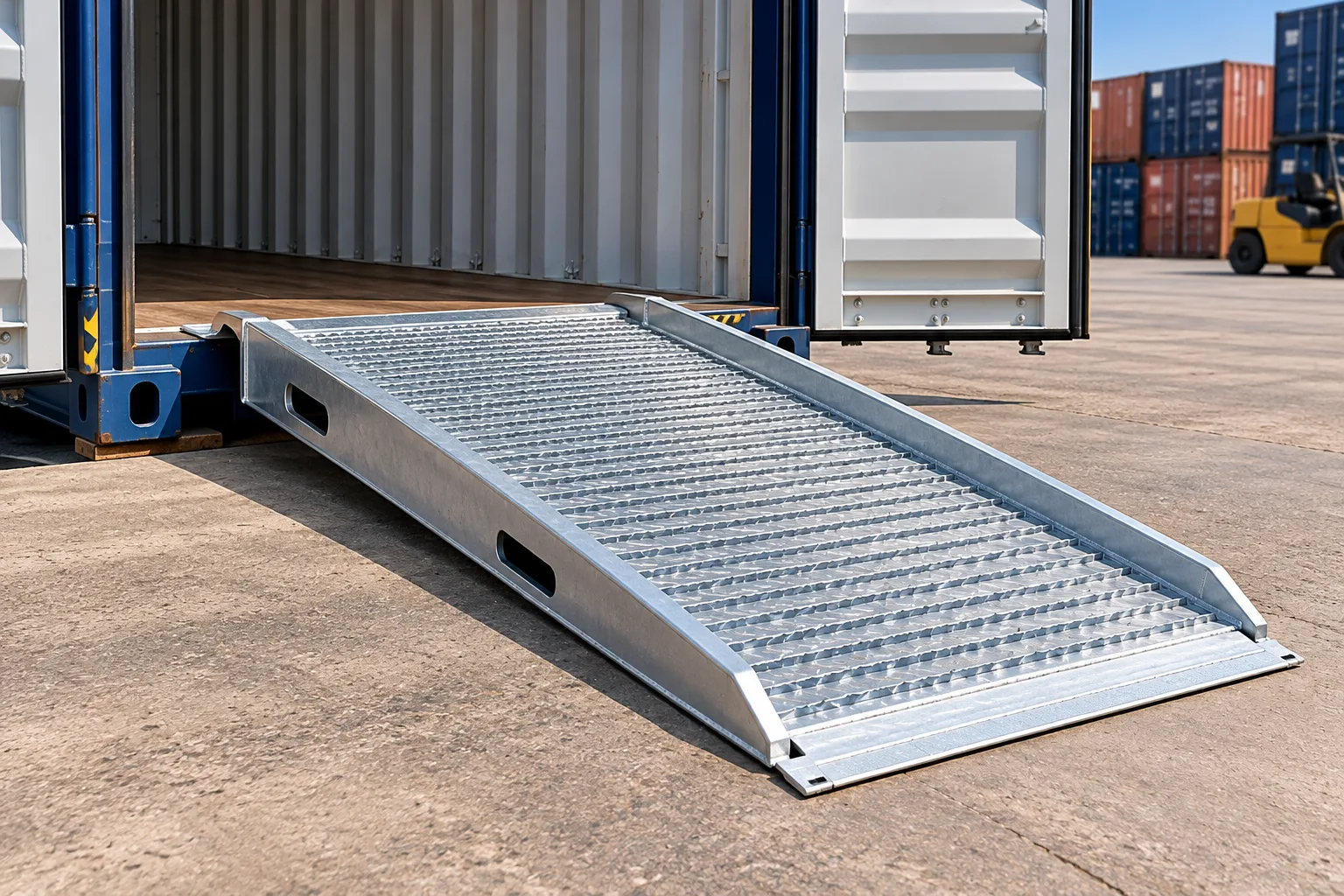 Shipping Container Ramp