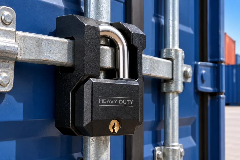 Heavy-Duty Container Padlock
