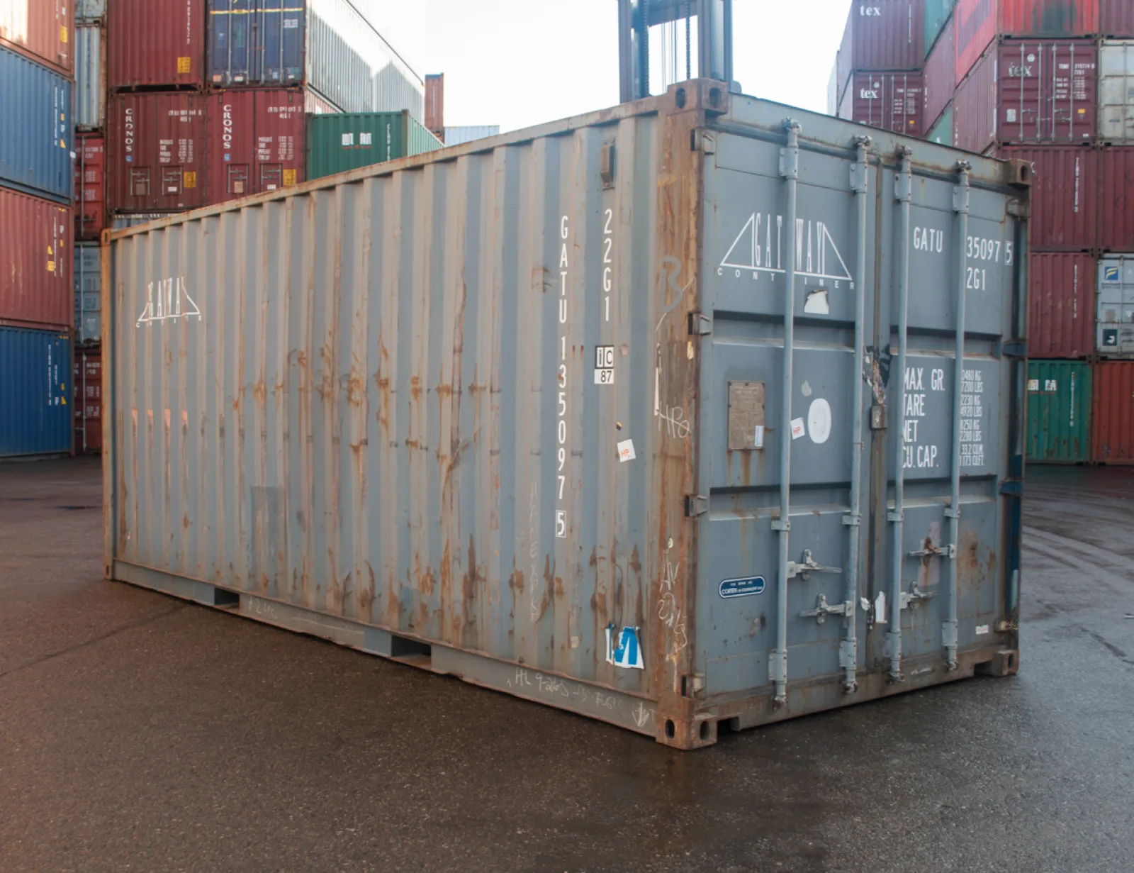 20ft Used Standard Shipping Container, photo 5