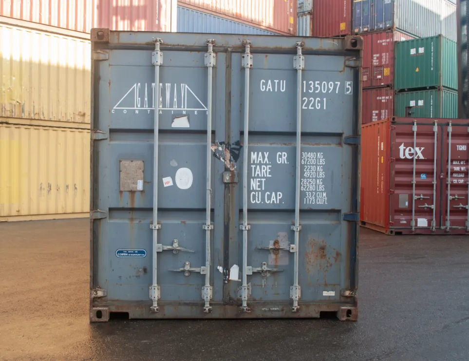 20ft Used Standard Shipping Container